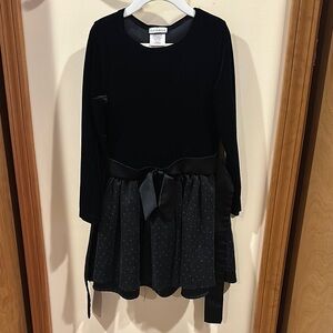 George Black Fit and Flare Cocktail Dress